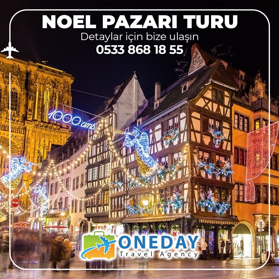 Alsace – Colmar Noel Pazarları ve İsviçre Masalı
